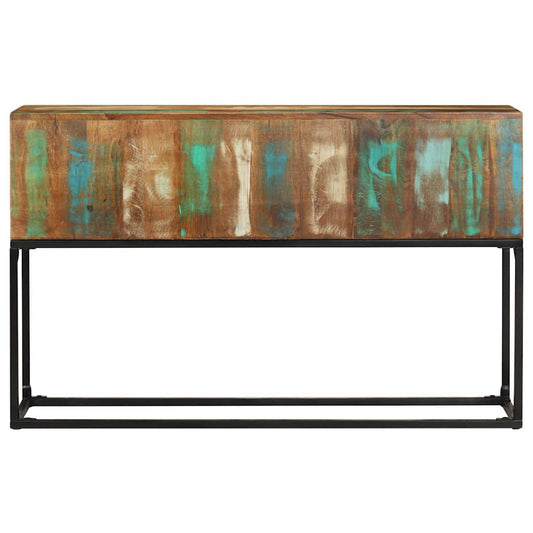 320822 vidaXL Console Table 120x30x75 cm Solid Reclaimed Wood