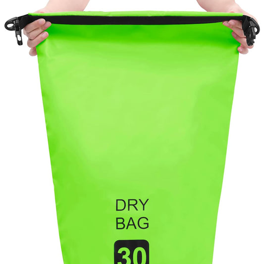 92783 vidaXL Dry Bag Green 30 L PVC