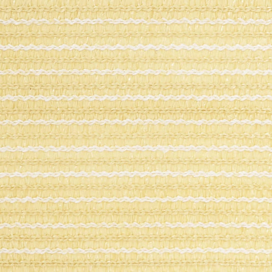 vidaXL Balcony Screen Beige 90x600 cm HDPE