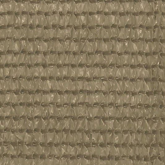 vidaXL Balcony Screen Taupe 75x300 cm HDPE
