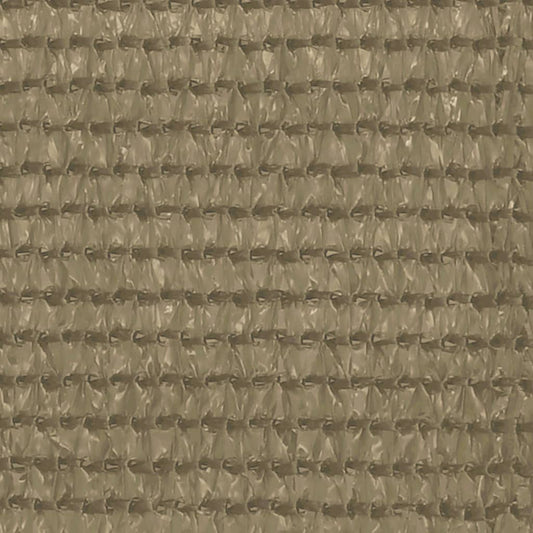 vidaXL Balcony Screen Taupe 90x300 cm HDPE