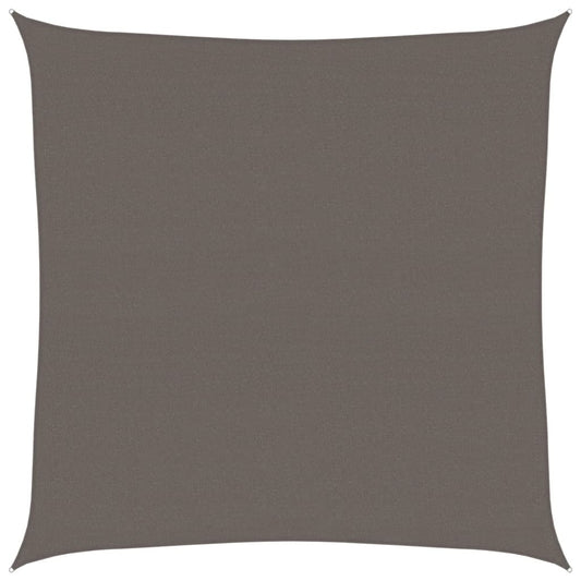 vidaXL Sunshade Sail 160 g/m² Anthracite 7x7 m HDPE