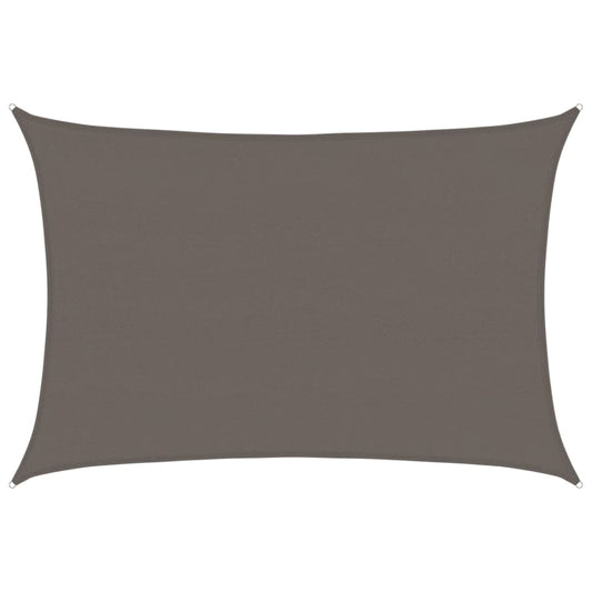 vidaXL Sunshade Sail 160 g/m² Anthracite 5x6 m HDPE