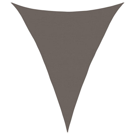 vidaXL Sunshade Sail 160 g/m² Anthracite 4x5x5 m HDPE
