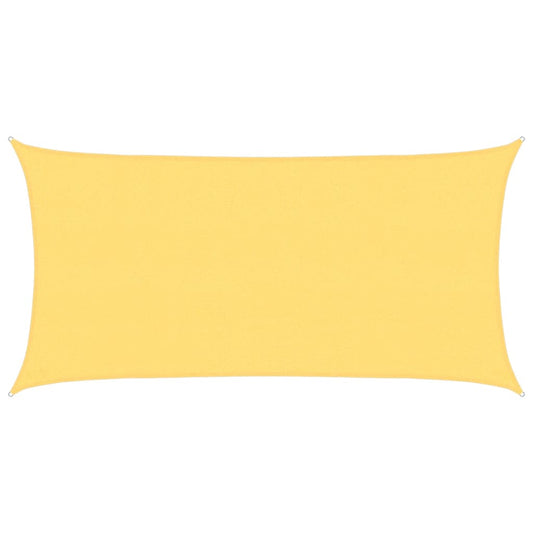 vidaXL Sunshade Sail 160 g/m² Beige 2.5x4.5 m HDPE