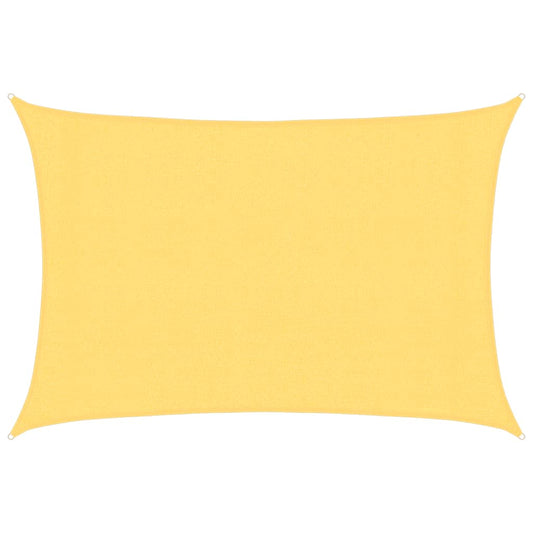 vidaXL Sunshade Sail 160 g/m² Beige 3x5 m HDPE
