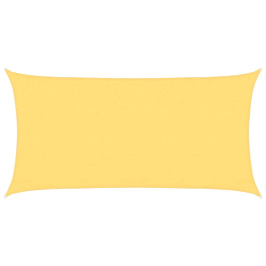 vidaXL Sunshade Sail 160 g/m² Beige 3x6 m HDPE