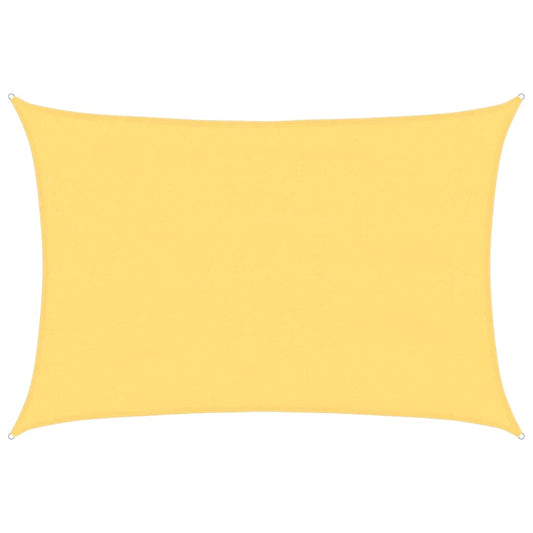 vidaXL Sunshade Sail 160 g/m² Beige 4x5 m HDPE