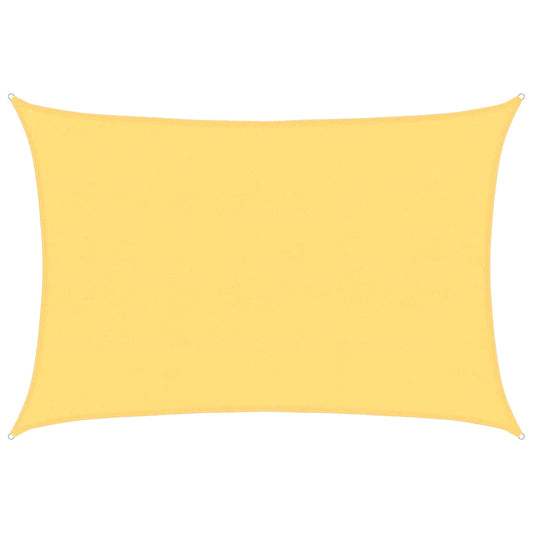 vidaXL Sunshade Sail 160 g/m² Beige 5x6 m HDPE