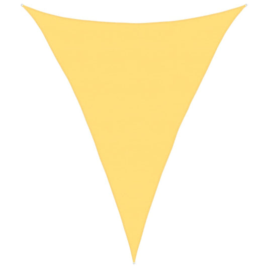 vidaXL Sunshade Sail 160 g/m² Beige 5x6x6 m HDPE