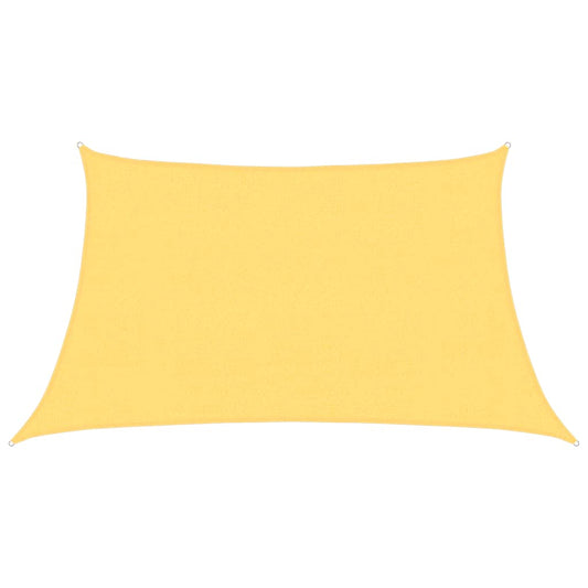 vidaXL Sunshade Sail 160 g/m² Beige 3/4x2 m HDPE