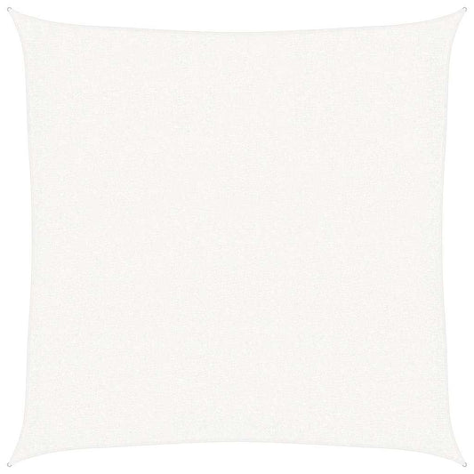vidaXL Sunshade Sail 160 g/m² White 3x3 m HDPE