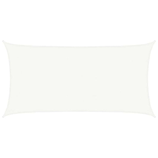 vidaXL Sunshade Sail 160 g/m² White 2.5x4.5 m HDPE