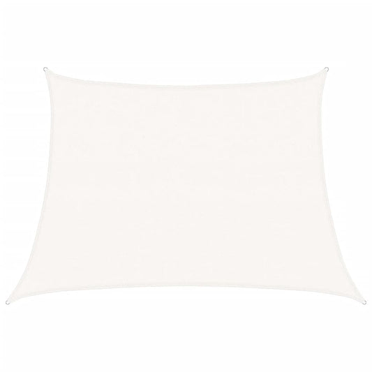vidaXL Sunshade Sail 160 g/m² White 4/5x3 m HDPE