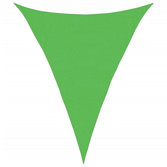 vidaXL Sunshade Sail 160 g/m² Light Green 3x4x4 m HDPE