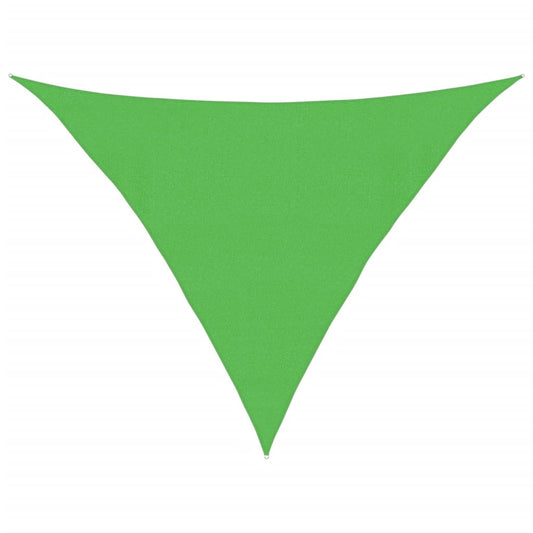 vidaXL Sunshade Sail 160 g/m² Light Green 4x4x5.8 m HDPE