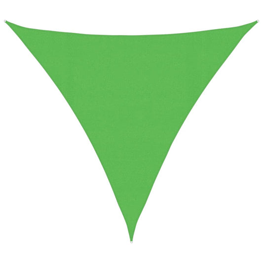 vidaXL Sunshade Sail 160 g/m² Light Green 4.5x4.5x4.5 m HDPE