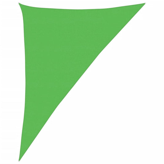 311321 vidaXL Sunshade Sail 160 g/m² Light Green 4x5x6,8 m HDPE