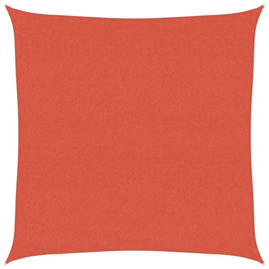 vidaXL Sunshade Sail 160 g/m² Terracotta 6x6 m HDPE