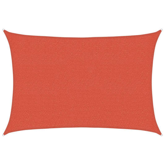 vidaXL Sunshade Sail 160 g/m² Terracotta 2.5x4 m HDPE