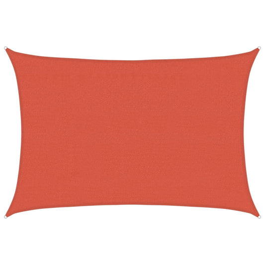 vidaXL Sunshade Sail 160 g/m² Terracotta 4x5 m HDPE