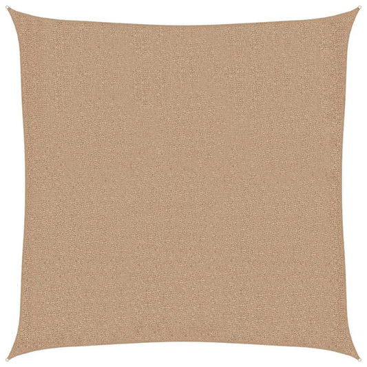 vidaXL Sunshade Sail 160 g/m² Taupe 3x3 m HDPE