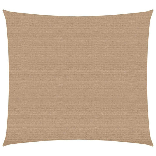 vidaXL Sunshade Sail 160 g/m² Taupe 4x4 m HDPE