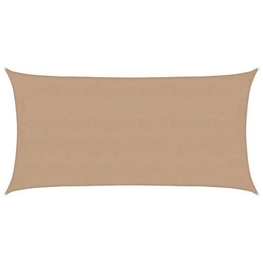 vidaXL Sunshade Sail 160 g/m² Taupe 4x7 m HDPE