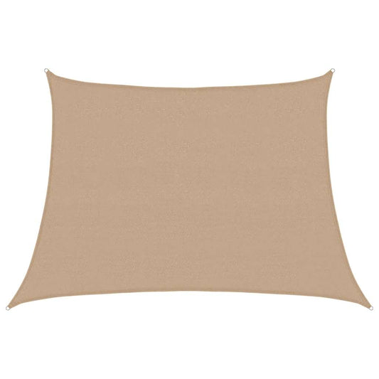 vidaXL Sunshade Sail 160 g/m² Taupe 4/5x3 m HDPE