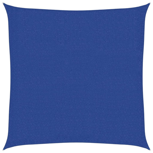 vidaXL Sunshade Sail 160 g/m² Square Blue 3x3 m HDPE