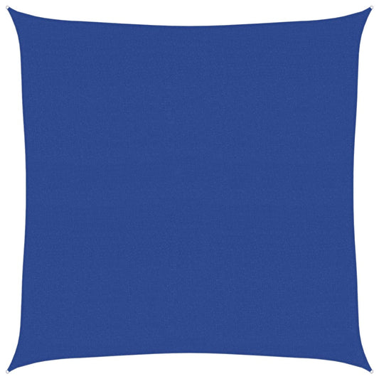 vidaXL Sunshade Sail 160 g/m² Square Blue 5x5 m HDPE