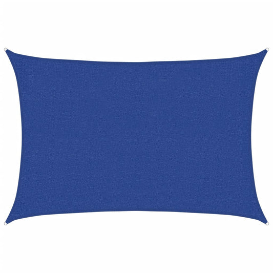 vidaXL Sunshade Sail 160 g/m² Blue 2x3 m HDPE