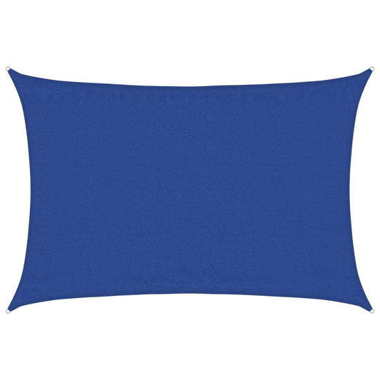 vidaXL Sunshade Sail 160 g/m² Rectangular Blue 3.5x5 m HDPE
