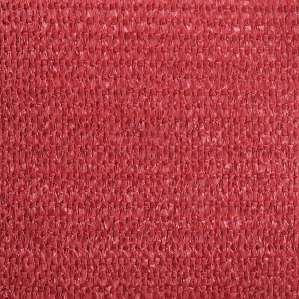 vidaXL Sun Sail | Red | HDPE (high-density polyethylene) | 4 x 5 x 5 m