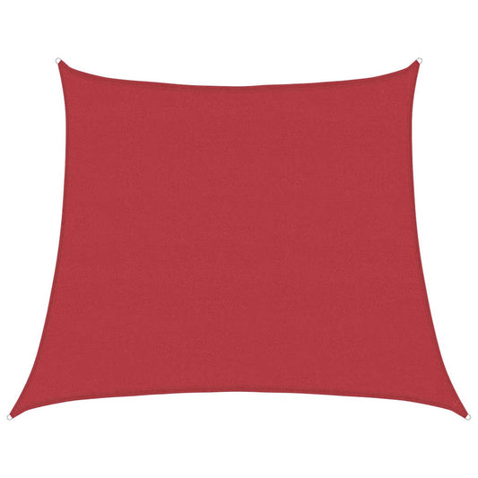 vidaXL Sunshade Sail 160 g/m² Red 4/5x4 m HDPE