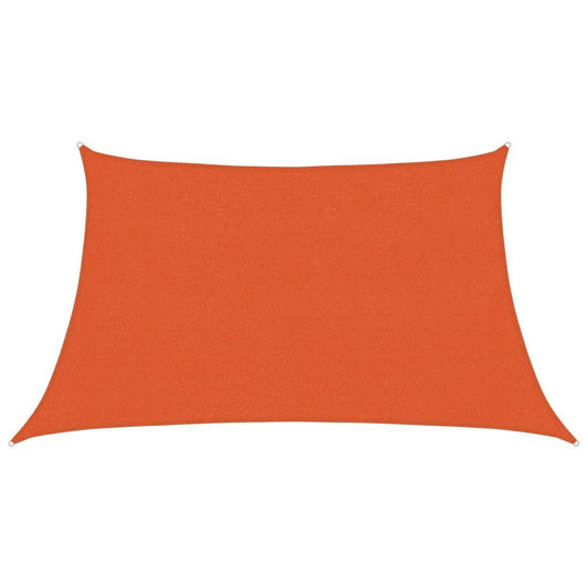 vidaXL Sunshade Sail 160 g/m² Trapezium Orange 3/4x2 m HDPE