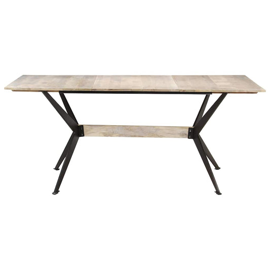 321688 vidaXL Dining Table 180x90x76 cm Solid Mango Wood