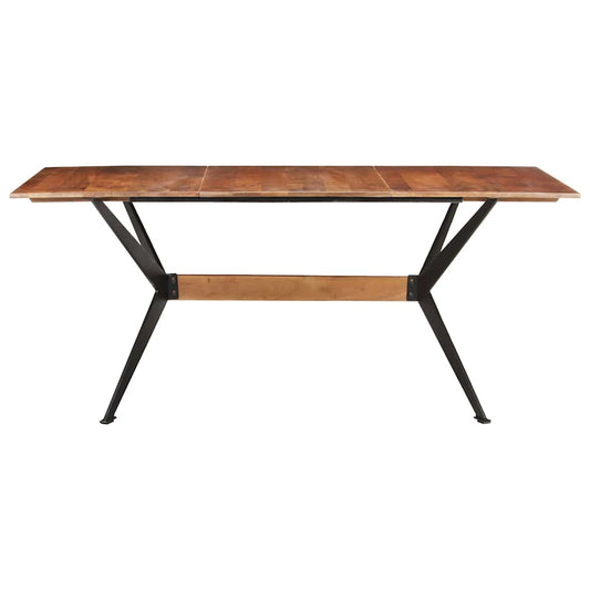 321689 vidaXL Dining Table 180x90x76 cm Solid Mango Wood