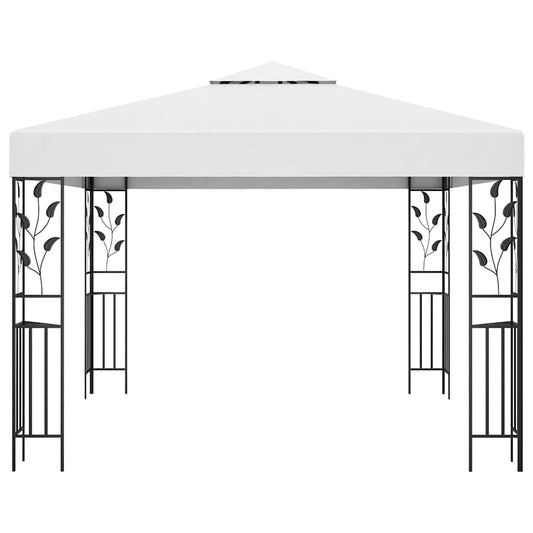 vidaXL Gazebo 3x3 m White 180 g/m²