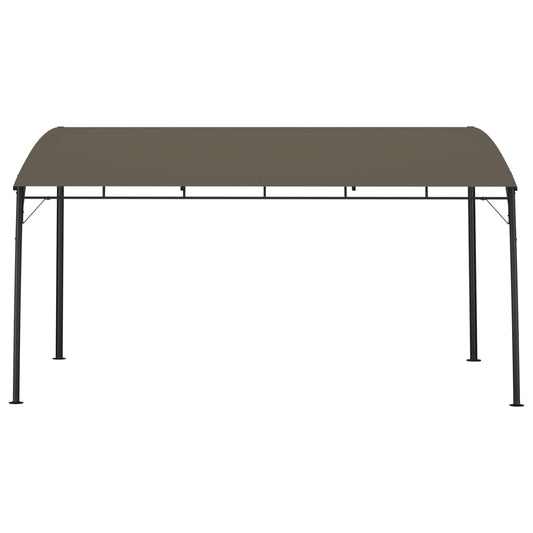 vidaXL Garden Sunshade Awning 4x3x2.55 m Taupe