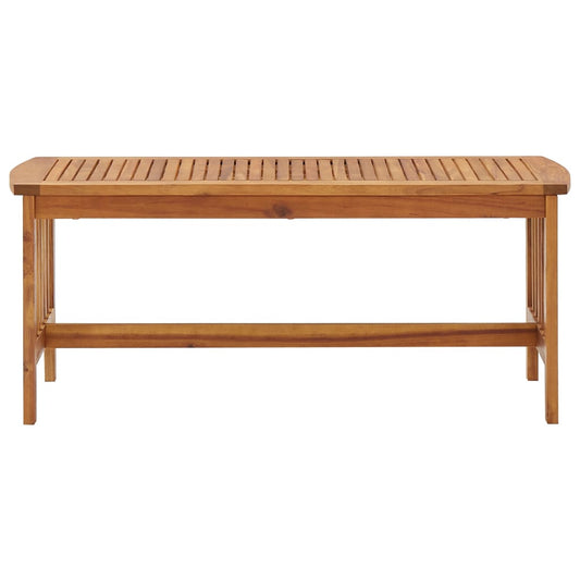 310255 vidaXL Coffee Table 102x50x43 cm Solid Acacia Wood