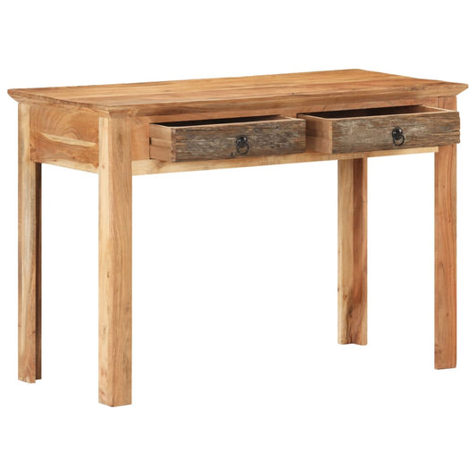 320385 vidaXL Desk 110x50x75 cm Solid Reclaimed Wood