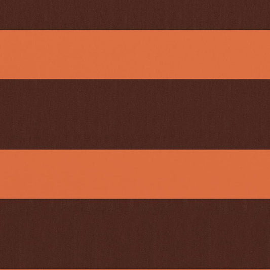 vidaXL Balcony Screen Orange and Brown 75x300 cm Oxford Fabric