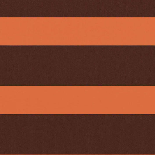 vidaXL Balcony Screen Orange and Brown 90x300 cm Oxford Fabric