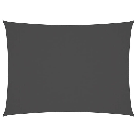 vidaXL Sunshade Sail Oxford Fabric Rectangular 2x3.5 m Anthracite