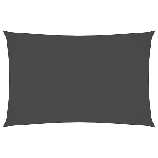vidaXL Sunshade Sail Oxford Fabric Rectangular 2x5 m Anthracite