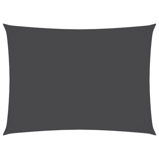 vidaXL Sunshade Sail Oxford Fabric Rectangular 3x5 m Anthracite