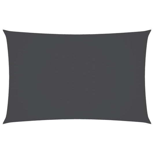 vidaXL Sunshade Sail Oxford Fabric Rectangular 3x6 m Anthracite
