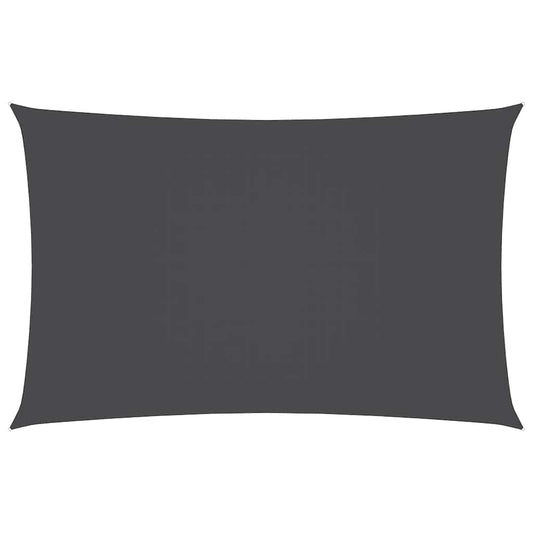 vidaXL Sunshade Sail Oxford Fabric Rectangular 5x8 m Anthracite