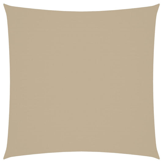 vidaXL Sunshade Sail Oxford Fabric Square 6x6 m Beige